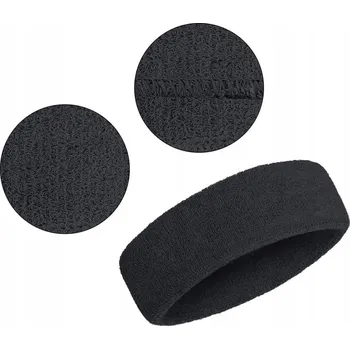 Čelenka Sportovní čelenky na hlavu 3ks pánské dámské bavlna tenis běhání