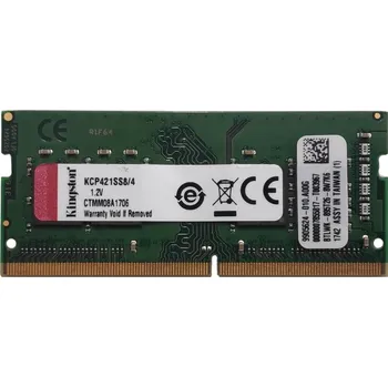 Kingston SODIMM DDR4 4GB 2133MHz CL15 KCP421SS8/4