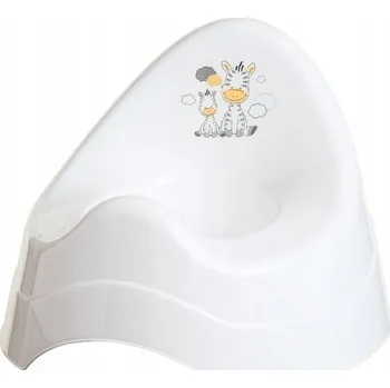 MALTEX Nočník s melodií Zebra bílý