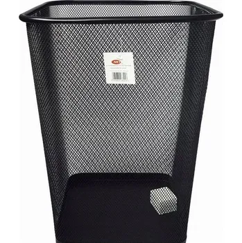 Odpadkový koš Odpadkový koš kovový Net 20 l černý