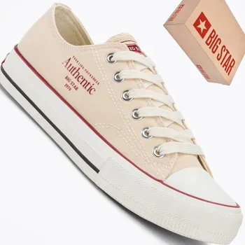 Pánské oblečení Big Star pánské tenisky NN174062 béžové, velikost 40