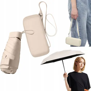 Deštník Skládací Deštník Odolný Proti Dešti Podróżny Lekki Parasolka