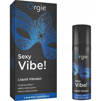 Lubrikační gel Płynny Wibrator 15 ml Lubrikant Intimní Gel Mravenčení Sexy VIBE