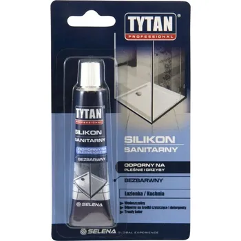 stavební silikon Sanitární silikon Tytan Professional bezbarvý 20 ml