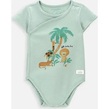 Kojenecký body Chlapecké body 74 Mint Kojenecké Body Coccodrillo WC4