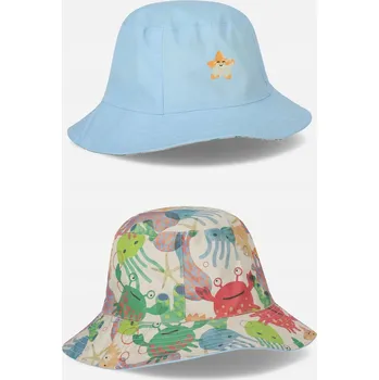 Klobouk Klobouk pro chlapce, velikost 48, barevný letní klobouk Coccodrillo WC4