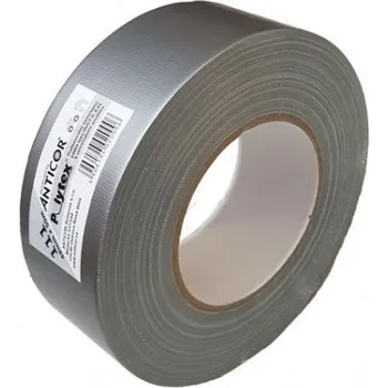 Izolační páska Páska textilní univerzální 48mm/25m POLYTEX 111 stříbrná Anticor