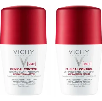 2 x Vichy Clinical Control antiperspirant roll-on 50 ml