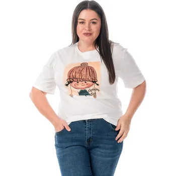 Dámské tričko Dámské triko DERIKA Bílá uni