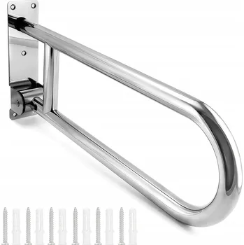 KOUPELNOVÝ UMYVADLOVÝ DRŽÁK SE ZDRAVOTNÍM POSTIŽENÍM NEREZOVÁ OCEL SKLÁDACÍ