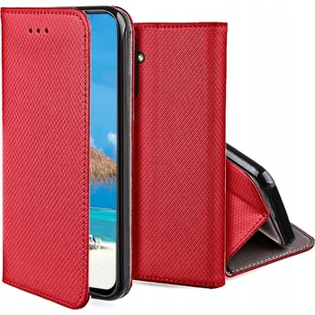 Pouzdro na mobilní telefon Flipové pouzdro MBM pro Samsung Galaxy M35 5G, červené