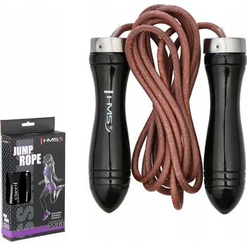 Švihadlo Švihadlo HMS Kožené Řemenové Dřevěné Rukojeti Ložiska Trénink Hit