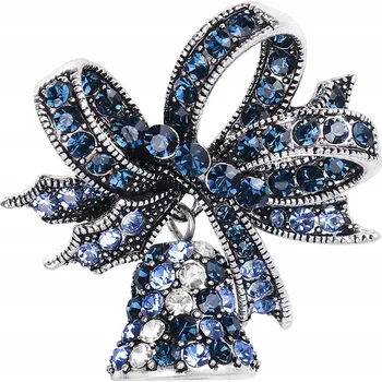 Brož Vánoční brož Zvonilka s motivem PINETS