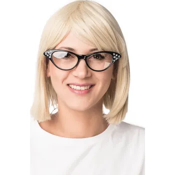 Sluneční brýle Brýle styl 50. léta černé obroučky