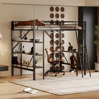 Postel Jednolůžková kovová postel Arhatreya 90x200 černá