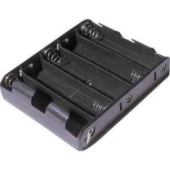 Držák baterie MPD BH210CL bateriový držák 10x Malé mono pájený konektor (d x š x v) 135 x 110 x 25 mm