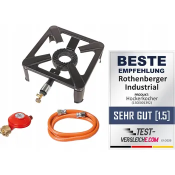 Turistický vařič Kempingový vařič rothenberger 1500001392