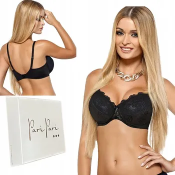 Podprsenka Paripari push-up podprsenka černá velikost 90C