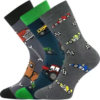 3PACK chlapecké ponožky Boma - Sibiř 08, mix A Barva: Mix barev, Velikost: 20-24