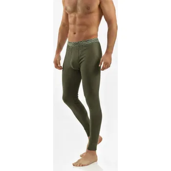 Pánské termo spodky Sesto Senso Pánské bavlněné termoprádlo - spodky vel M zelené