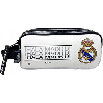 Penál Kosmetická taštička pouzdro penál trojitý Real Madrid Hala Madrid! oficiální