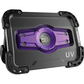 Svítilna Kunzer PL-2 UV UV lampa, LED zářič napájeno akumulátorem 400 lm