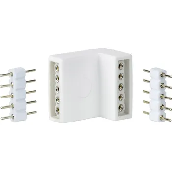 Příslušenství pro LED osvětlení Paulmann 70615 rohová spojka, plast, (d x š x v) 1.7 x 1.6 x 1.2 cm, 4 ks