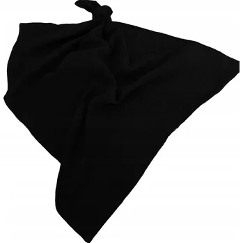 Plena LiLo MUŠELÍNOVÁ PLENKA velká 80x70 dečka 100% bavlna PRODYŠNÁ černá