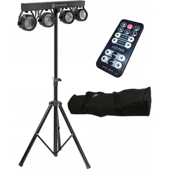 IP kamera Light4Me COB PAR 4x30W černá