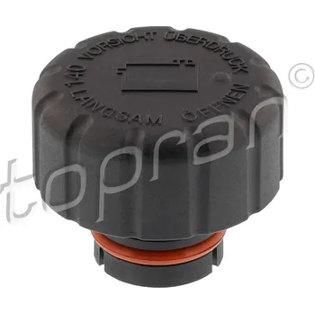 Palivová nádrž Uzavírací víčko, nádoba chladiva TOPRAN 411 186