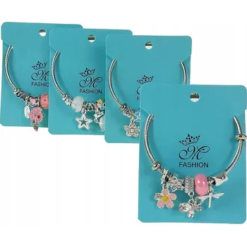 Náramek Náramek CHARMS s korálky a přívěsky 8278