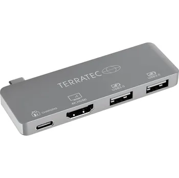 Terratec USB-C® dokovací stanice CONNECT C4 Vhodné pro značky (dokovací stanice pro notebook): univerzální