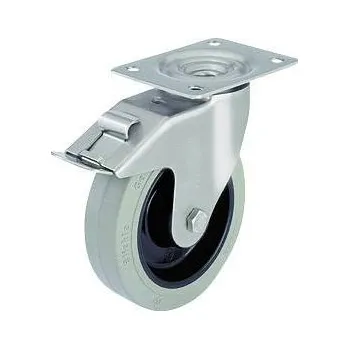 Pojezdové kolečko Blickle 609743 LEX-POEV 100XR-FI-SG Otočné kolečko s brzdou Ø kola: 100 mm nosnost (max.): 150 kg 1 ks