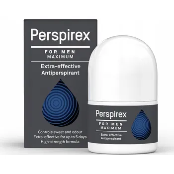 Perspirex Men Maximum Antiperspirant roll-on, silná receptura, 20 ml