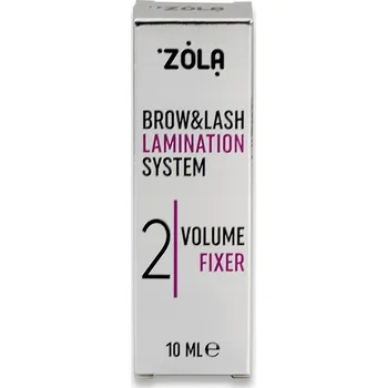 Péče o řasy a obočí Přípravek na laminaci obočí a řas Zola Krok 2