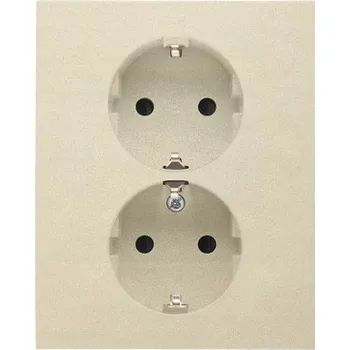 Elektrická zásuvka Elektrická Zásuvka zásuvka Kontakt-simon béžová