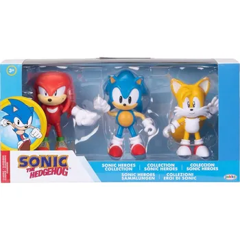 Figurka Jakks Pacific - Sada 3 figurek Sonic the Hedgehog Classic, 10 cm