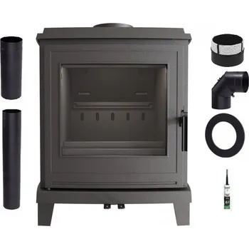 Krbová kamna KAMNA STOJÍCÍ LITINOVÁ KAMNA K11 S PŘÍVODEM VZDUCHU