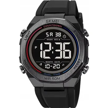 Hodinky Pánské hodinky SKMEI skm.125131b.mn elektronické sportovní s mnoha funkcemi