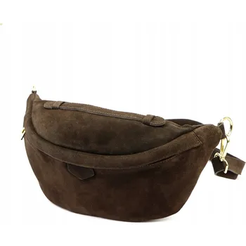 Kabelka Laura Biaggi kabelka přes rameno přírodní semišová kůže hnědá