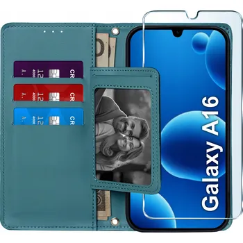 Pouzdro na mobilní telefon Flipové pouzdro KrainaGSM pro Samsung, Galaxy A16 5G modré