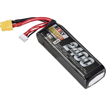 RC vybavení Reely RE-7853472 akupack Li-Pol (modelářství), 11.1 V, 2400 mAh, články 3, 45 C, Softcase, XT60H