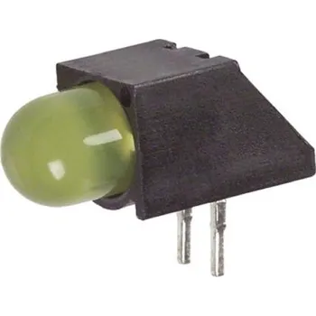 LED páska PCB LED indikátor barva Žlutá Pravý úhel Průchozí otvor 50° 2,7 V Dialight