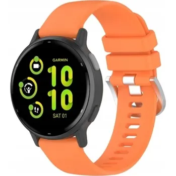 Řemínek na hodinky ŘEMÍNEK GARMIN VIVOACTIVE 5 oranžový