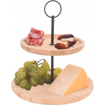 Dřevěný bambusový Podnos Podnos Excellent Houseware 21 cm