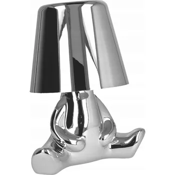 Lampička Noční lampa Silver Man