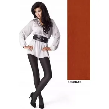 Dámské spodní prádlo Mona Spiga /tina 60 4 tmavě hnědé Punčocháče