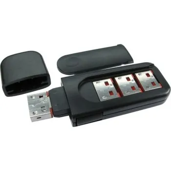 USB hub USB PORT BLOCKER WITH KEY a 4 LOCKS