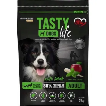 Krmivo pro psa TASTY LIFE DOGS ADULT STŘEDNÍ & VELKÁ PLEMENA S JEHNĚČÍM 3KG