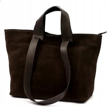 Kabelka Vera Pelle kabelka z pravé kůže hnědá